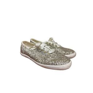 Sparkling Silver Women's Sneakers